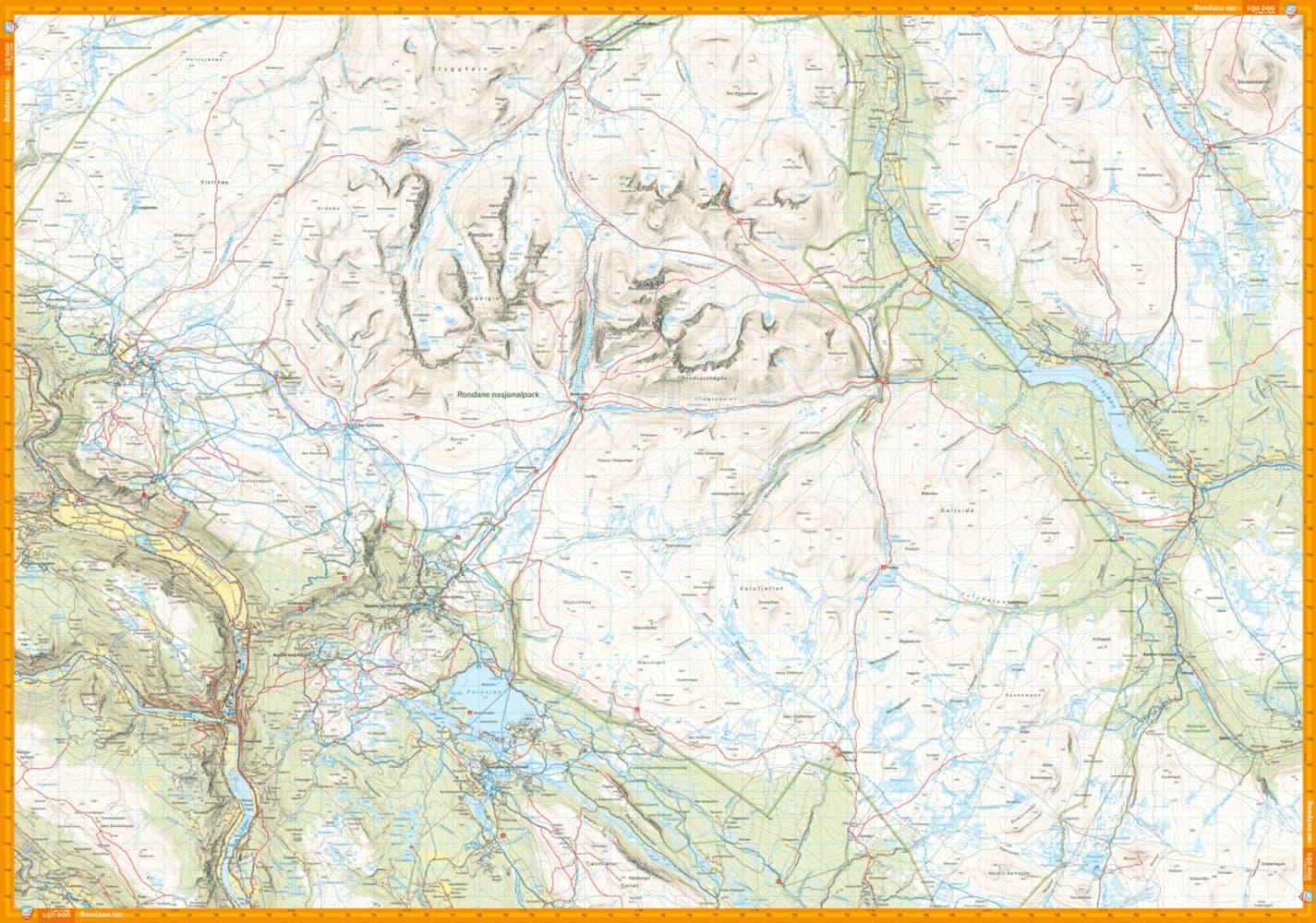 Turkart Rondane 1:50 000, view: 2