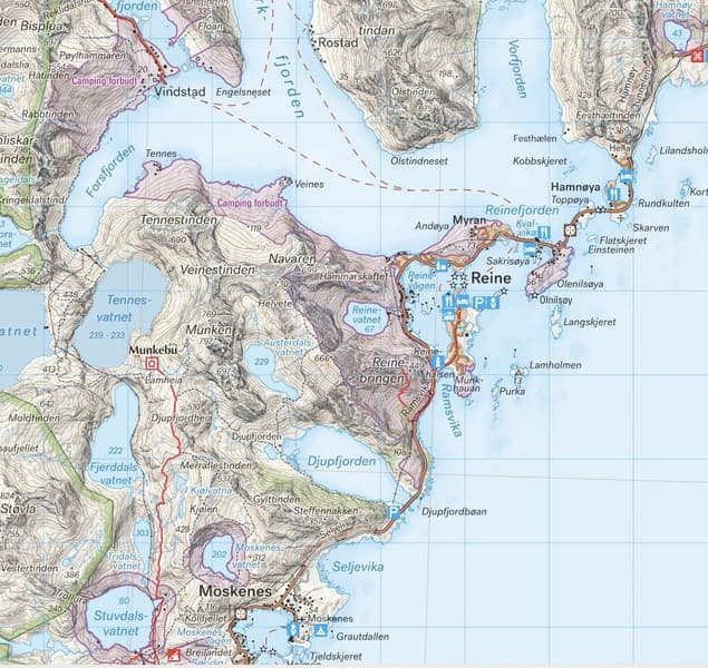 Turkart Lofoten 1:50 000, view: 1