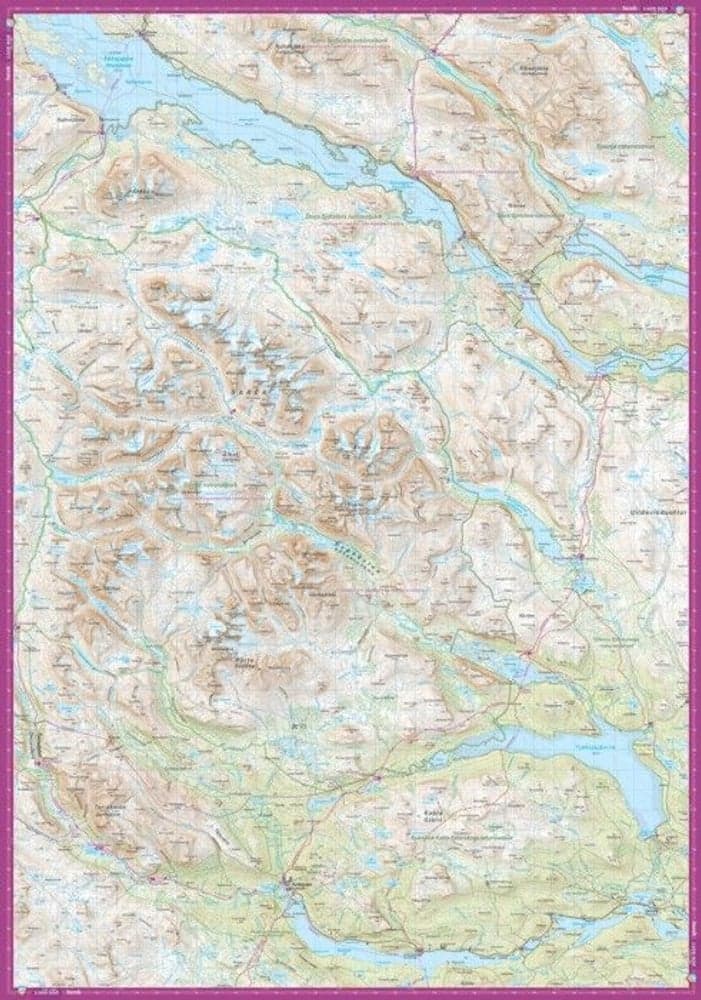 Sarek & Padjelanta 1:100000, view: 2