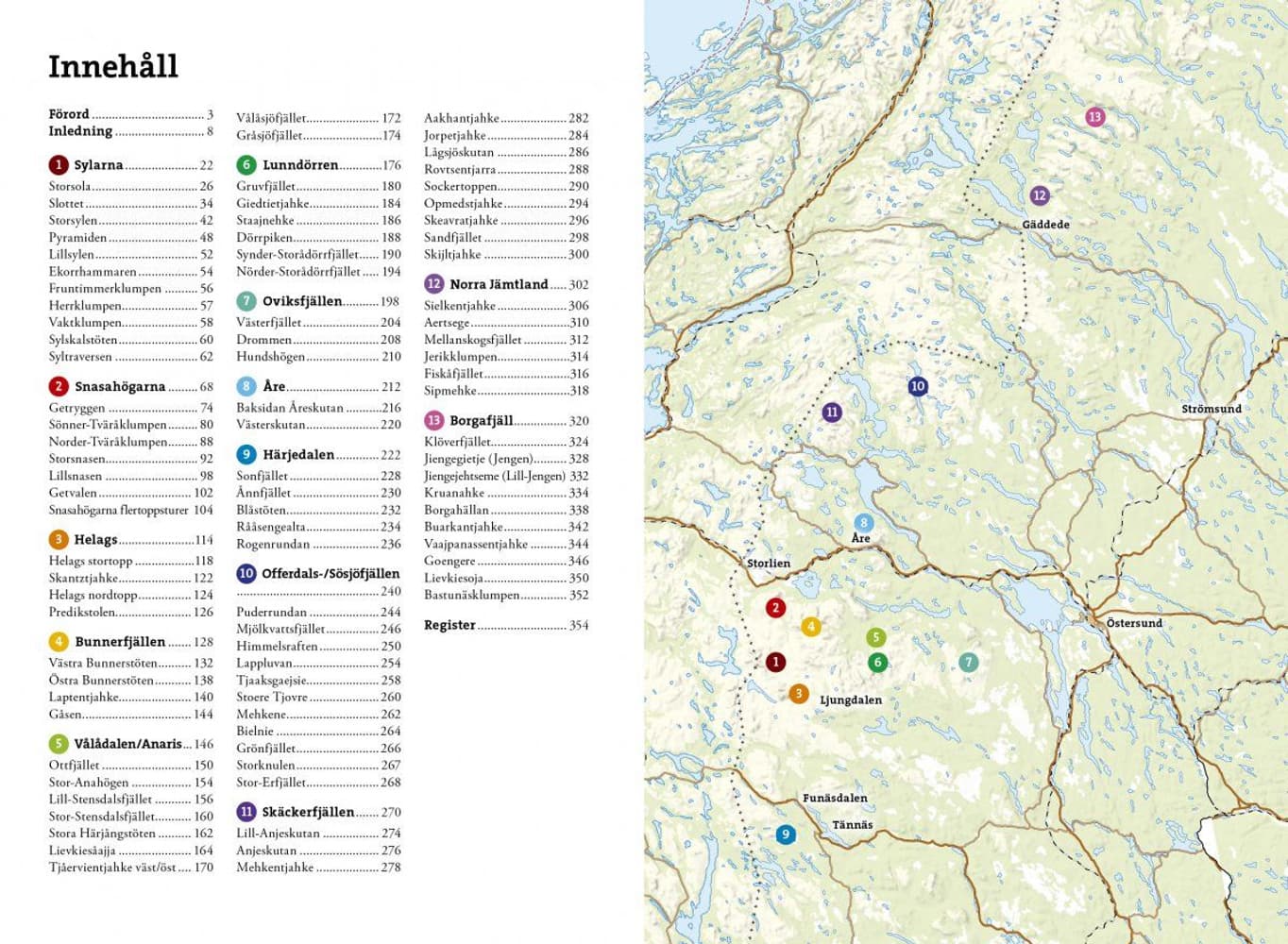 Toppturer i Jämtland, view: 2