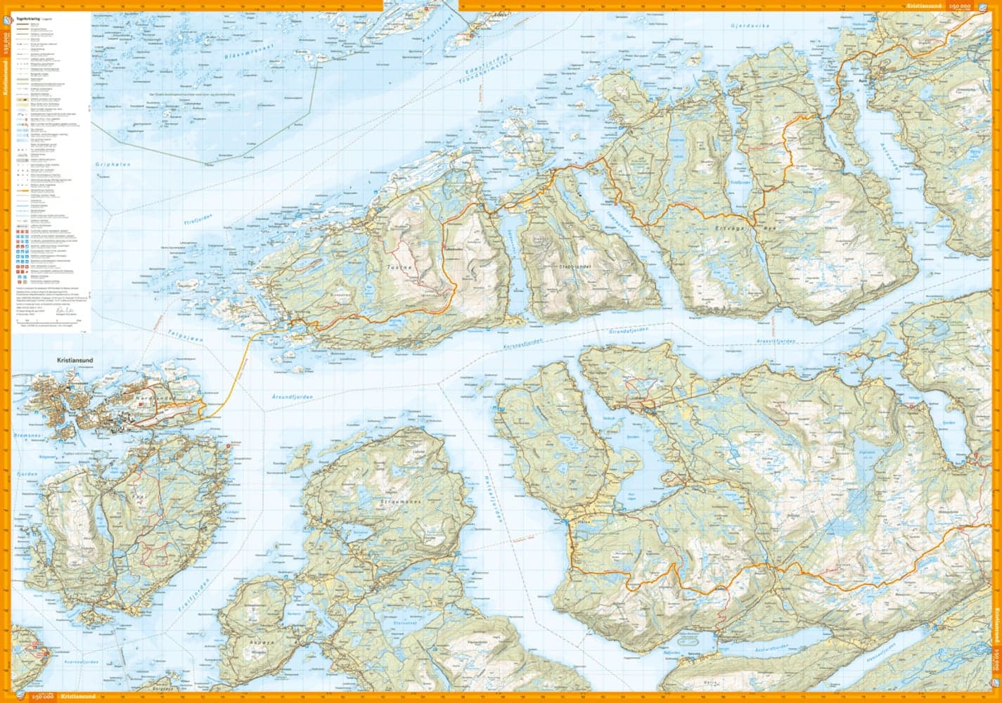 Turkart Fjordruta 1:50 000, view: 2