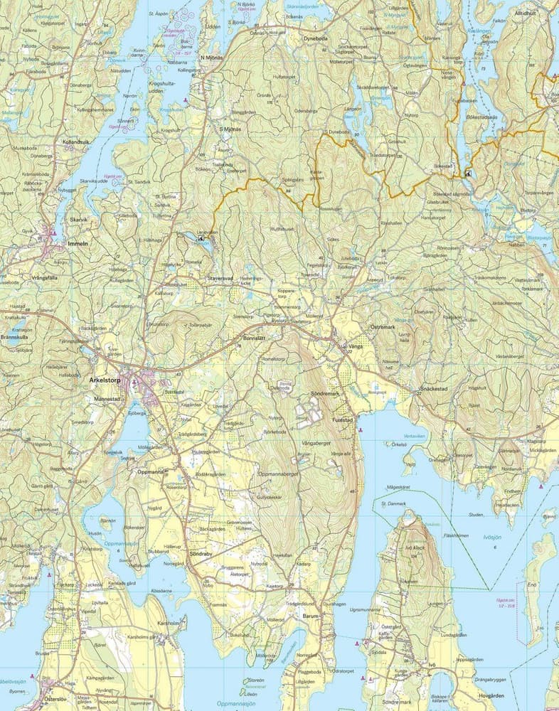 Nordöstra Skåne 1:50 000, view: 1