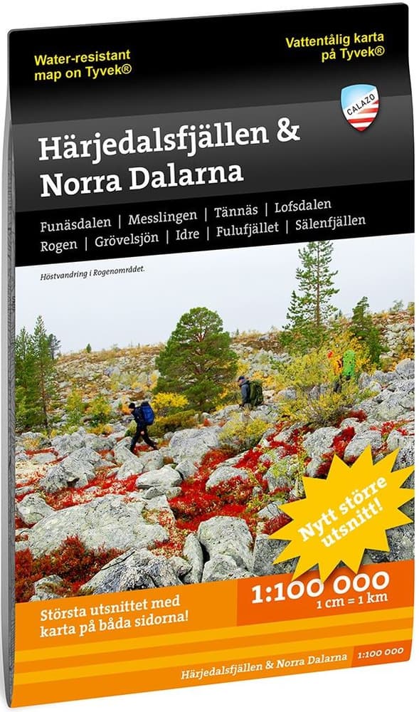 Härjedalsfjällen 1:100000, view: 0