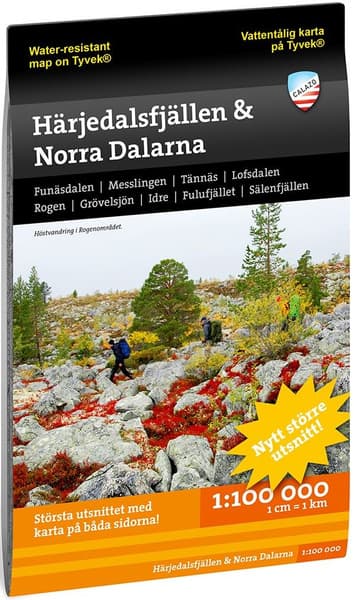 Härjedalsfjällen 1:100000, view: 0