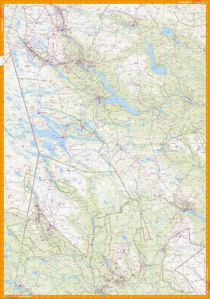 Härjedalsfjällen 1:100000, view: 2