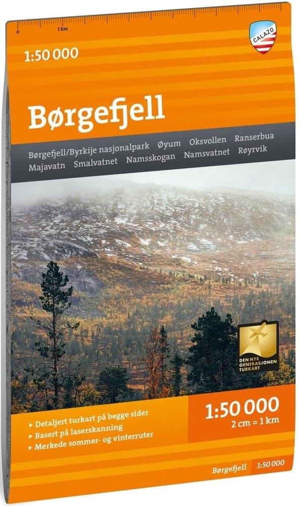 Turkart Børgefjell 1:50 000, view: 0