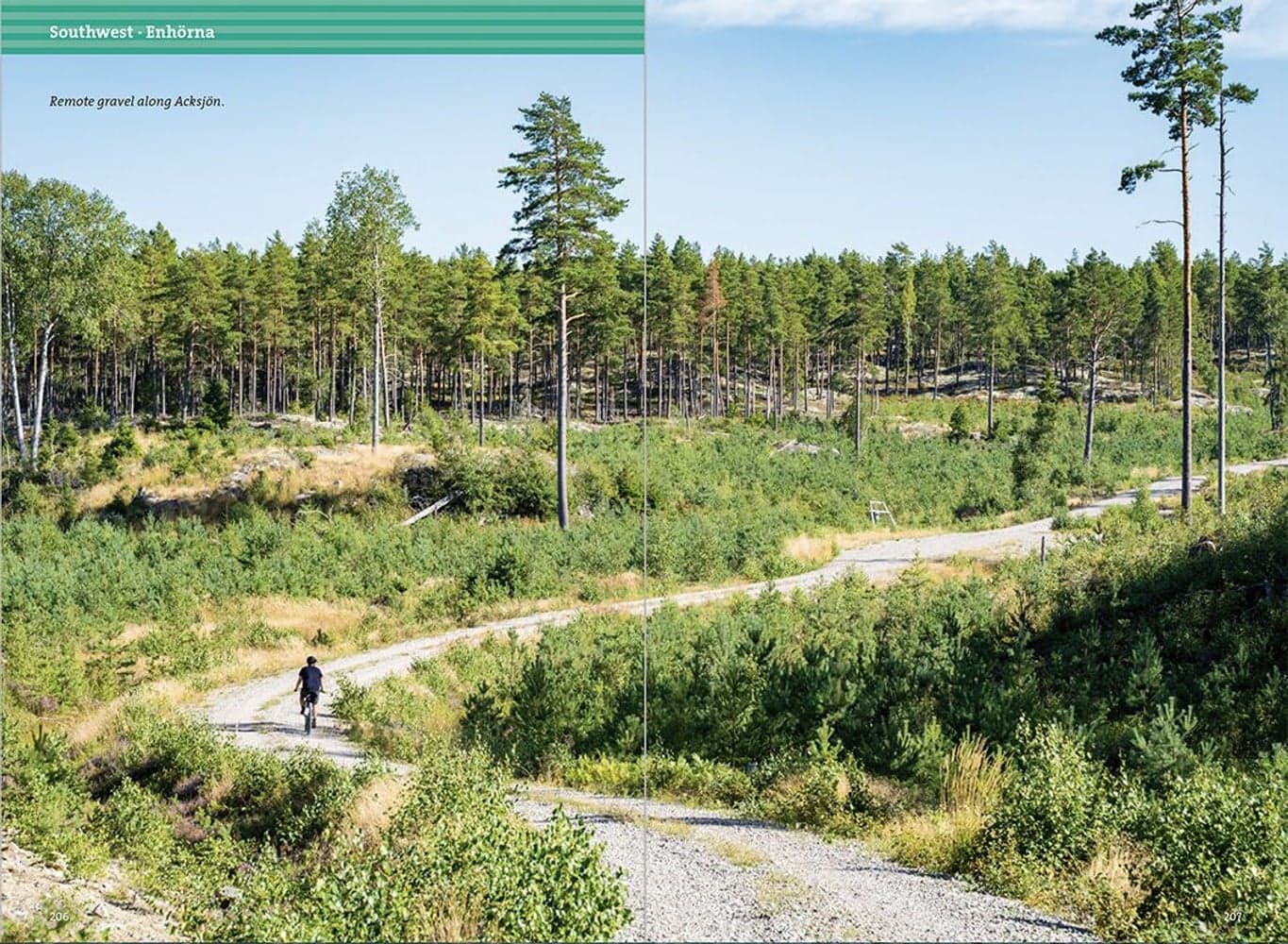 Gravel biking in Stockholm, view: 1