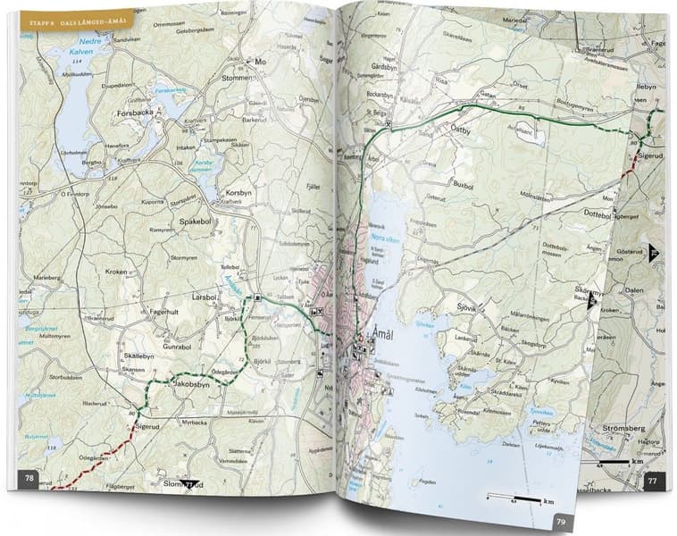 Cykelatlas Vänerleden 1:50 000, view: 1