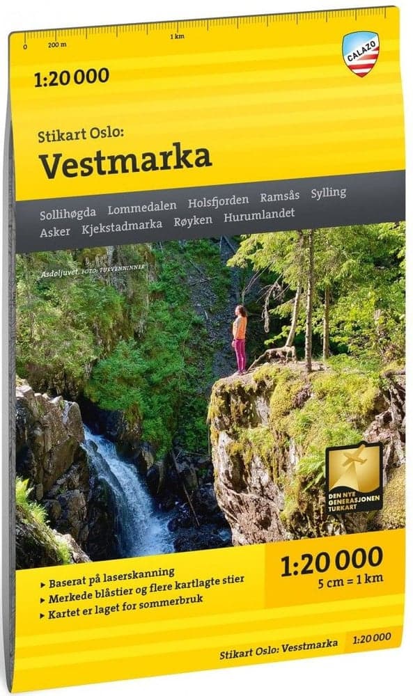 Stikart Oslo: Vestmarka 1:20.000, view: 0