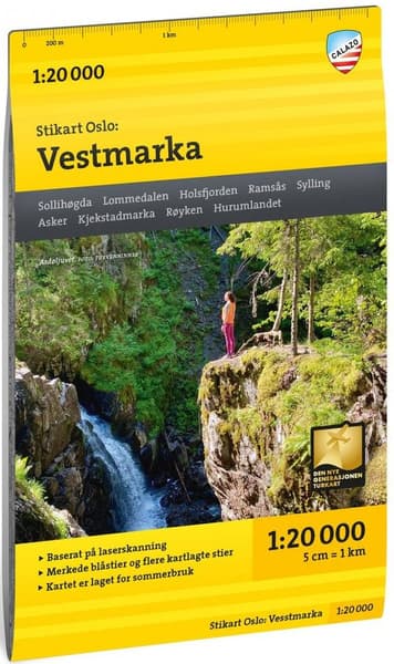 Stikart Oslo: Vestmarka 1:20.000, view: 0