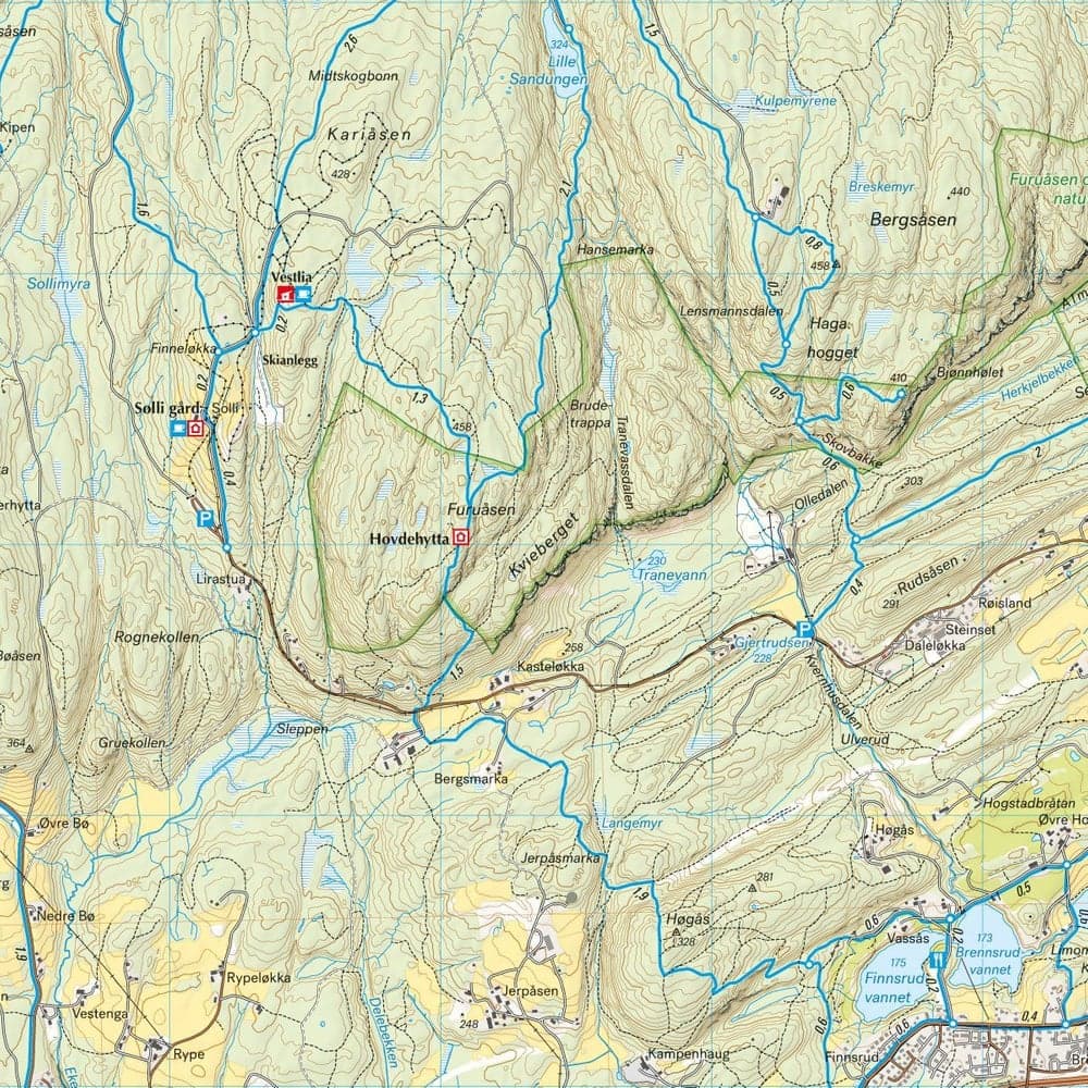 Stikart Oslo: Vestmarka 1:20.000, view: 1