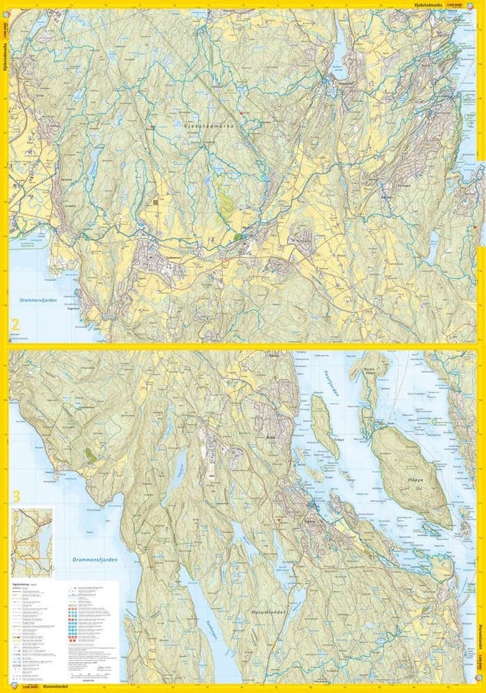 Stikart Oslo: Vestmarka 1:20.000, view: 3