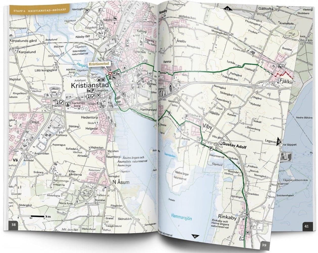 Cykelatlas Sydostleden 1:50 000, view: 1