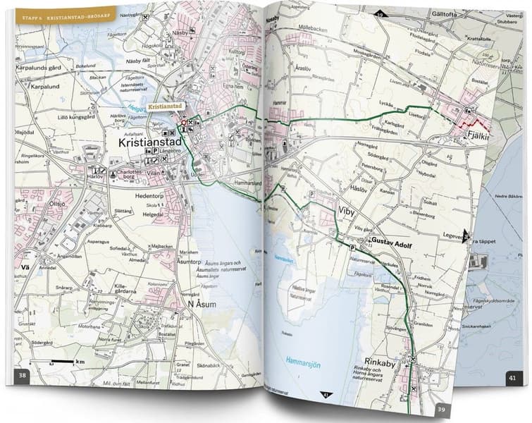 Cykelatlas Sydostleden 1:50 000, view: 1