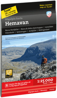 Högalpin karta: Hemavan 1:25 000 - view: 0