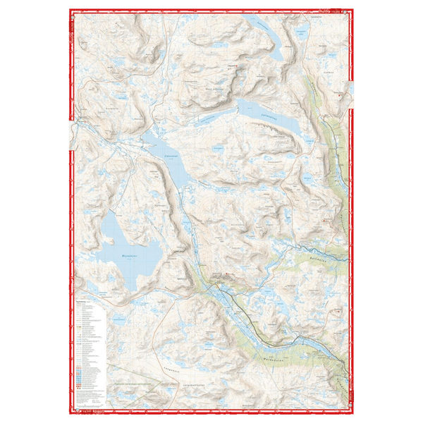 Høyfjellskart Hemsedal 1:25 000, view: 2