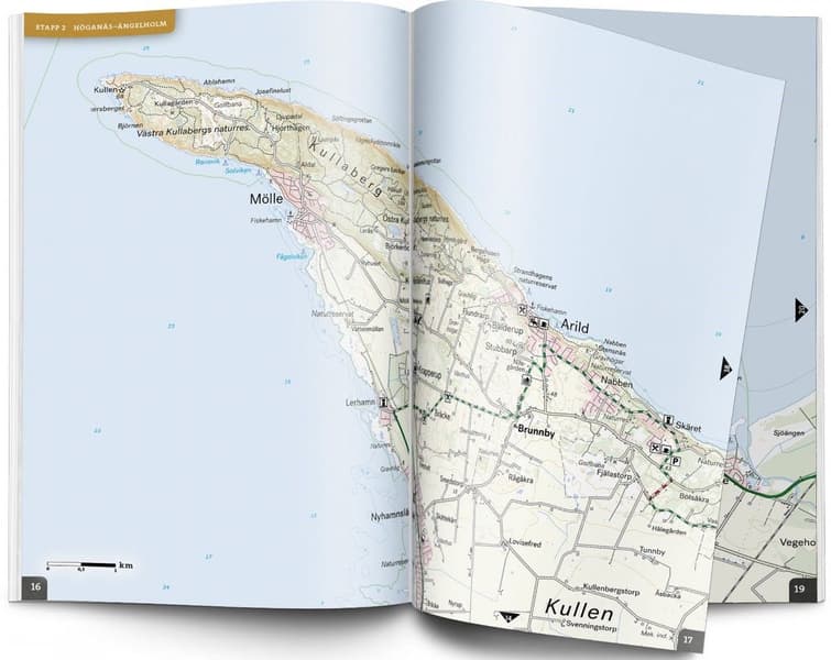 Cykelatlas Kattegattleden 1:50 000, view: 1