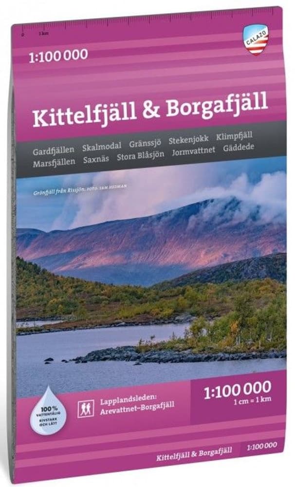 Kittelfjäll & Borgafjäll 1:100000, view: 0