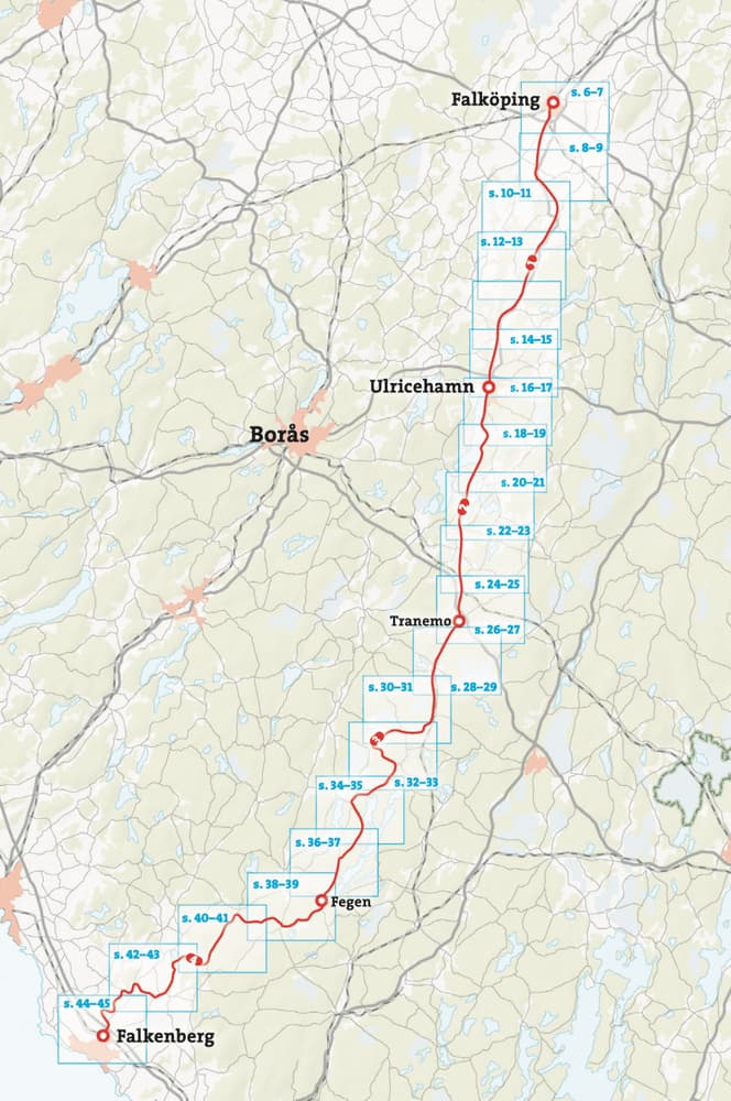 Cykelatlas Ätradalsleden 1:50 000, view: 2