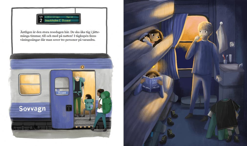 Frejas första fjällvandring, view: 1