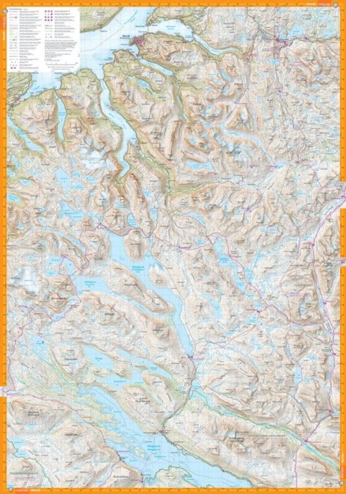 Kebnekaisefjällen & Narvik 1:100000, view: 3