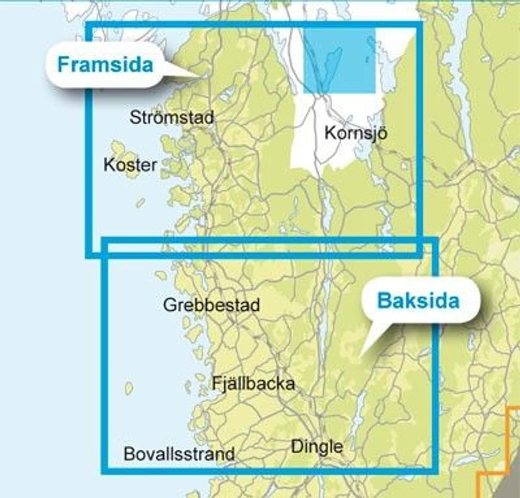 Sjø- og kystkart Norra Bohuslän, view: 1
