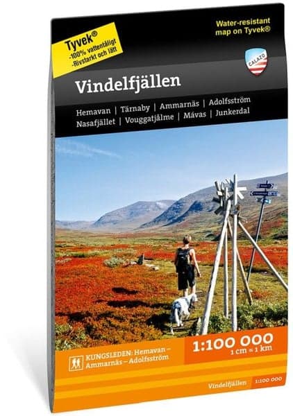 fjellkart Vindelfjällen 1:100 000, view: 0