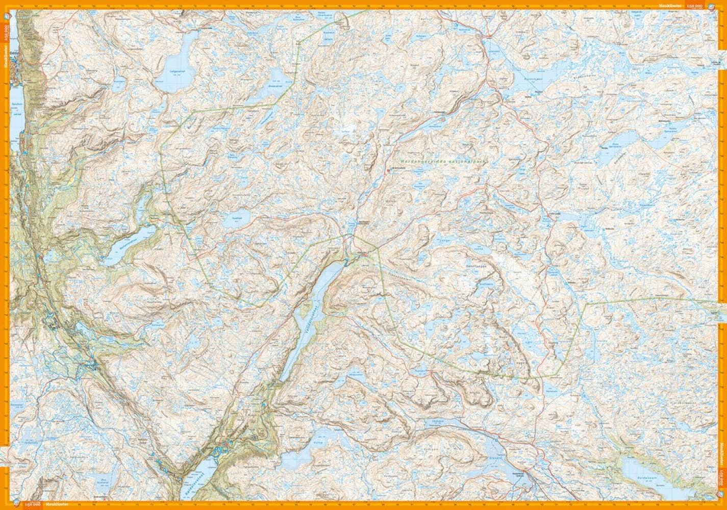 Turkart Hardangervidda sør 1:50 000, view: 1