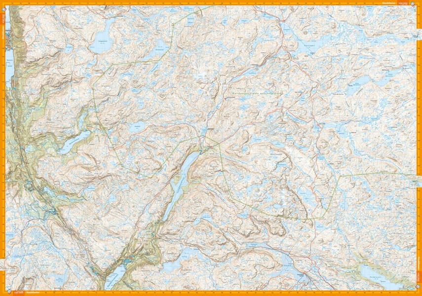Turkart Hardangervidda sør 1:50 000, view: 1