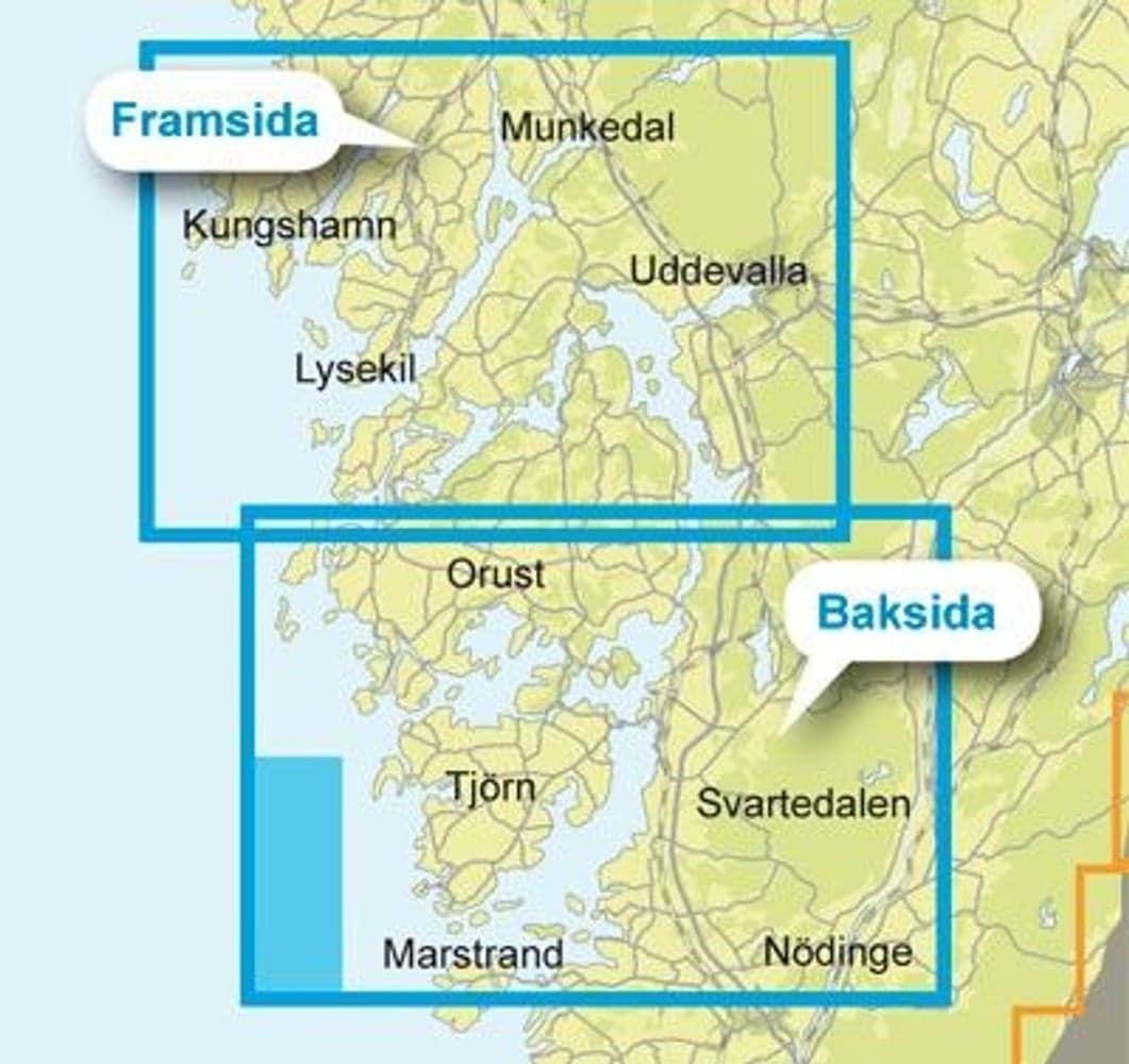 Sjø- og kystkart Södra Bohuslän, view: 1