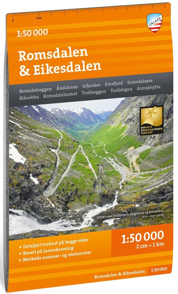 Turkart Romsdalen & Eikesdalen 1:50 000, view: 0