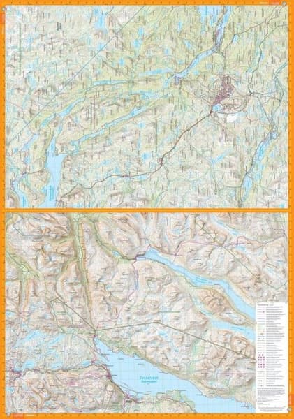 Treriksröset, Abisko & Kiruna 1:100000, view: 3