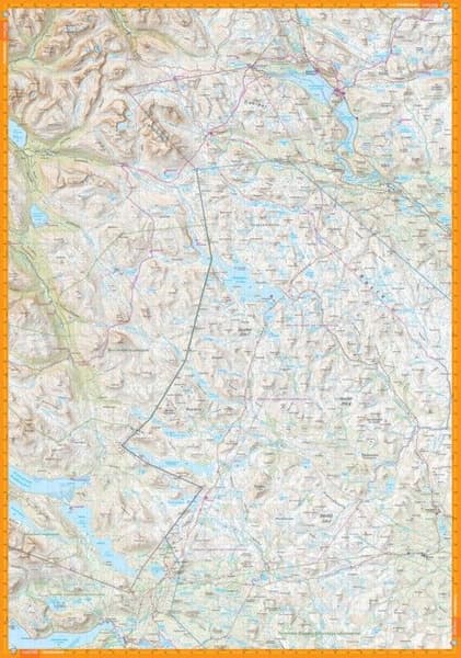 Treriksröset, Abisko & Kiruna 1:100000, view: 2