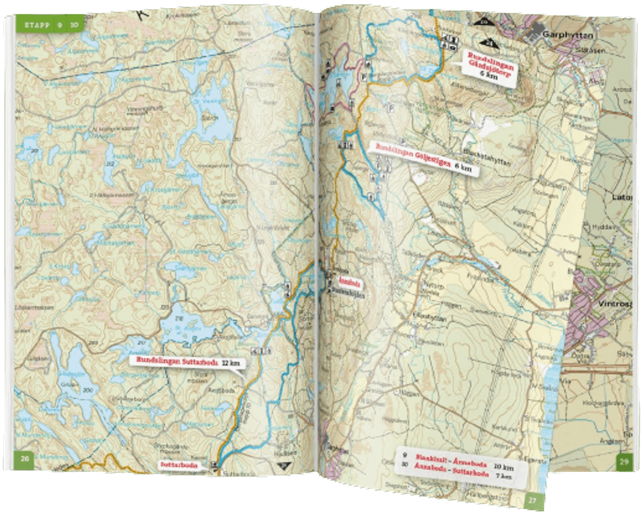 Friluftsatlas Bergslagsleden 1:50 000, view: 1