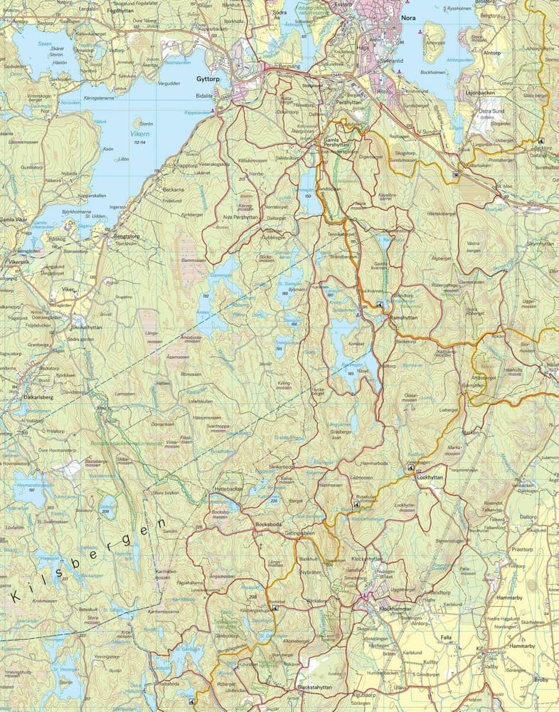 Örebro, Nora & Norra Kilsbergen 1:50.000, view: 1