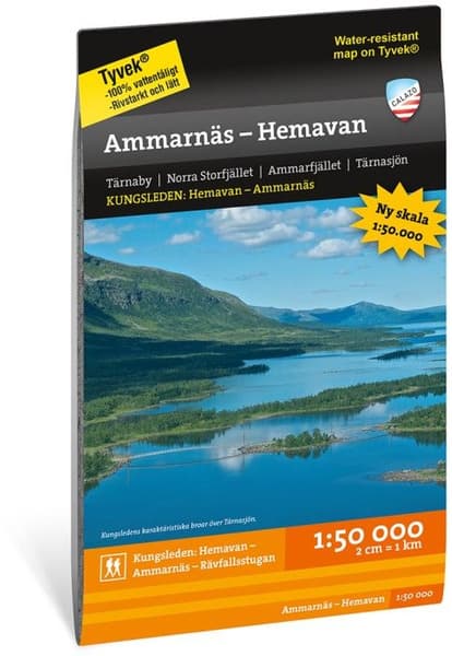 fjellkart Ammarnäs – Hemavan 1:50 000, view: 0