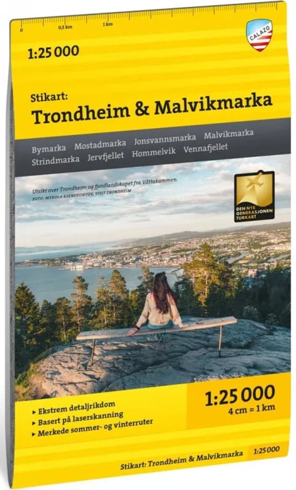 Stikart Trondheim & Malvikmarka 1:25 000, view: 0