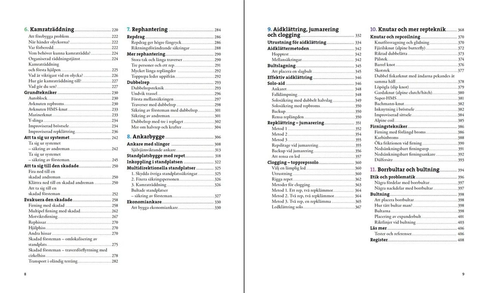 Avancerad klatring och tauteknikk, view: 2