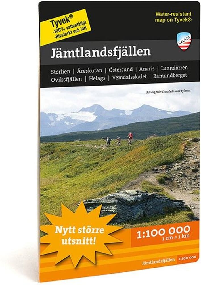 fjellkart Jämtlandsfjällen 1:100 000, view: 0