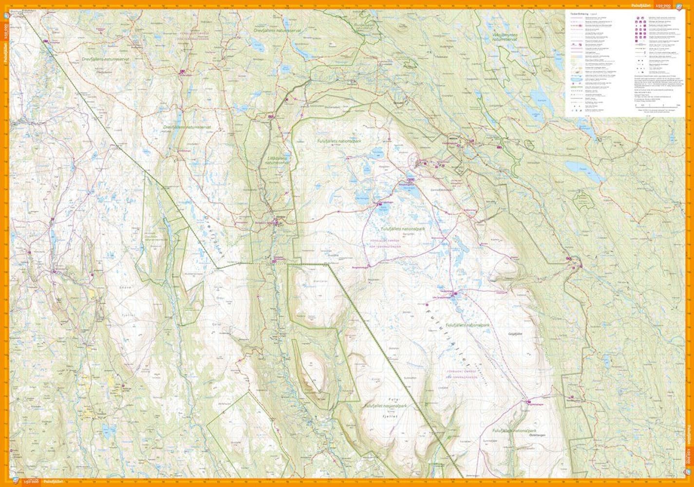 fjellkart Sälen & Fulufjället 1:50 000, view: 2