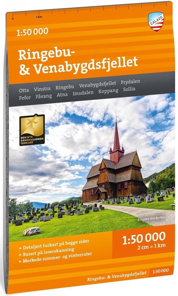 Turkart Venabygdsfjellet Ringebu 1:50 000, view: 0