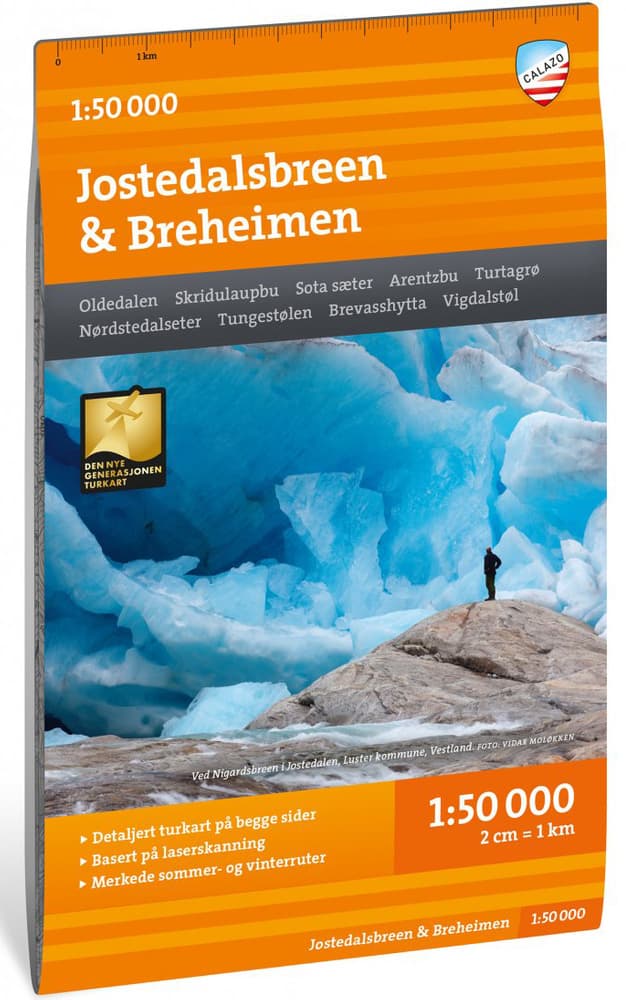 Turkart Jostedalsbreen & Breheimen 1:50 000, view: 0
