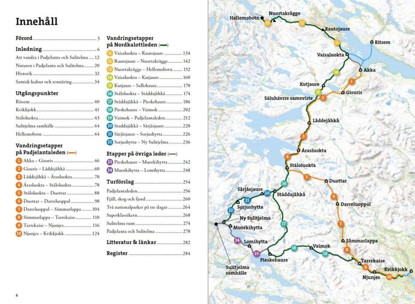 Fjällvandra i Padjelanta och Sulitjelma, view: 1