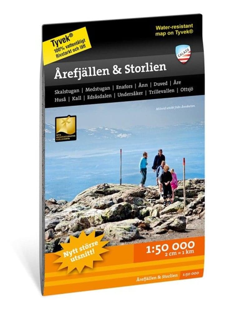 fjellkart Årefjällen & Storlien 1:50.000, view: 0