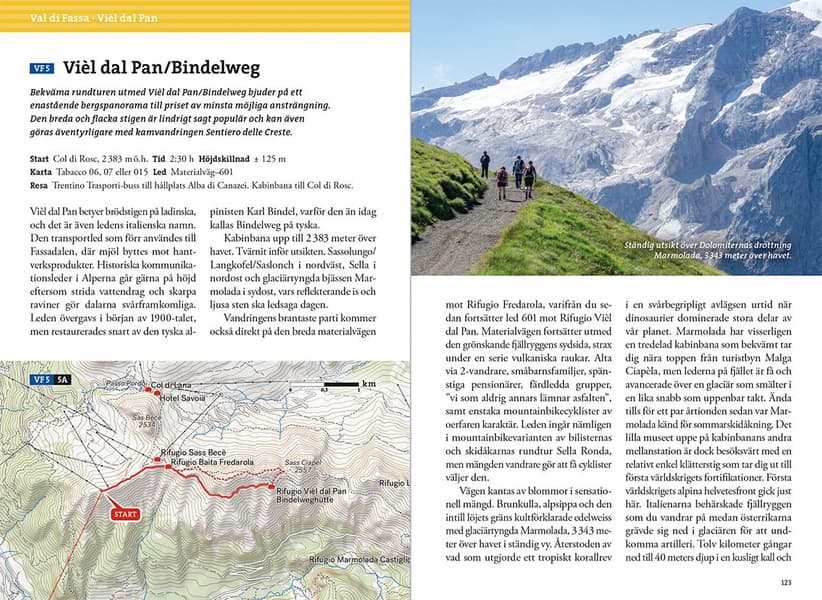 Vandre i Alpene: Dolomittene 2:a upplagan, view: 4