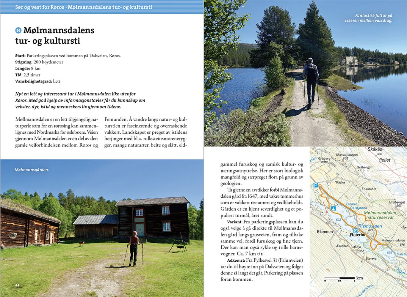 Turguide Røros: miniguide & turkart 1:50 000, view: 5