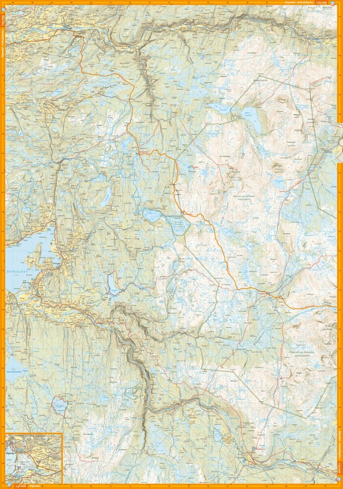 Turkart Norge pa tversturen 1:50.000, view: 3