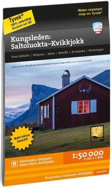 Kungsleden: Saltaluokta – Kvikkjokk 1:50.000 (2nd ed), view: 0
