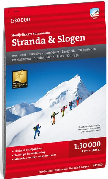 Høyfjellskart Sunnmøre: Stranda & Slogan 1:30 000, view: 0