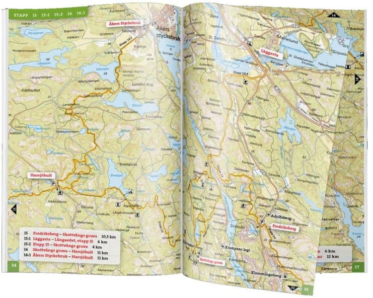 Friluftsatlas Sörmlandsleden 1:50 000 3:e upplagan, view: 1